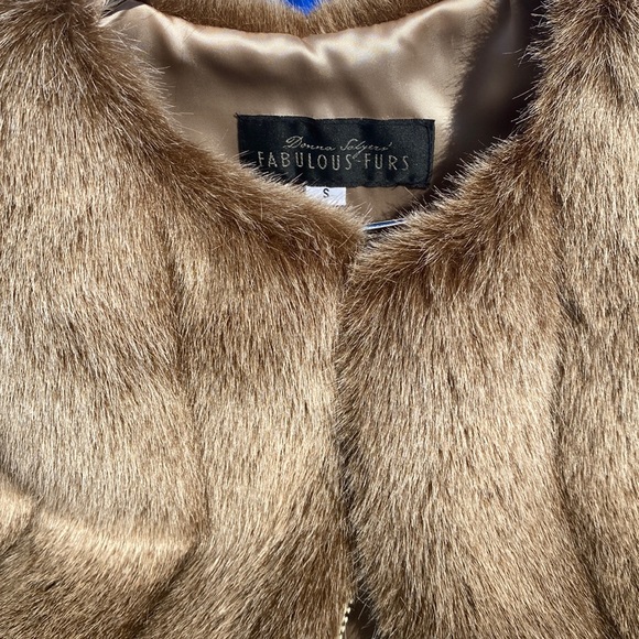 Donna Salyer’s Fabulous Furs Vest Red Fox Size SMALL - Picture 2 of 11